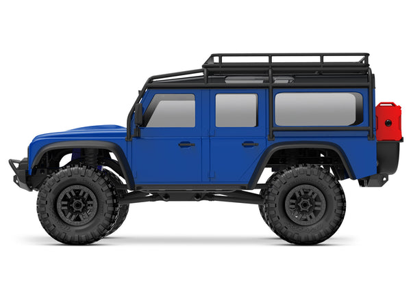 Traxxas TRX-4M Land Rover Defender 4WD Crawler  - Blauw