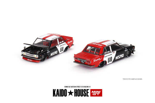 KAIDO HOUSE X MINI GT 102 - Datsun Street 510 Racing V1
