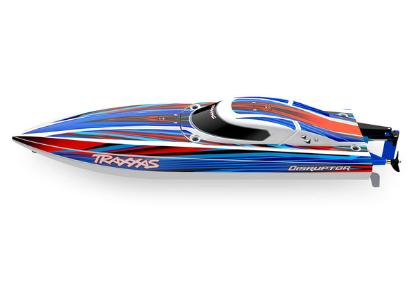Traxxas Disruptor 4S High-Performance Brushless Boot - Blauw