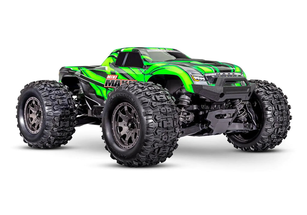 Traxxas Mini Maxx BL-2s  - Groen (incl accu & USB lader)