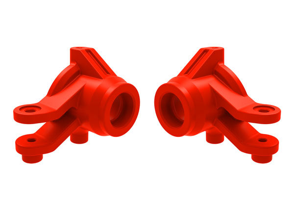 Traxxas TRX10736-RED - Steering blocks, left & right (red)