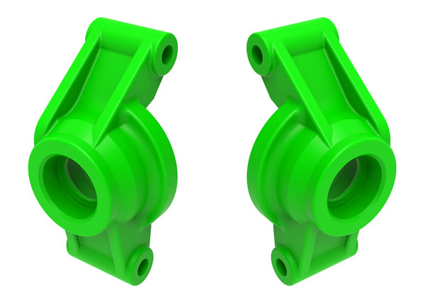 Traxxas TRX10752-GRN - Carriers, stub axle (green) (rear) (left & right)