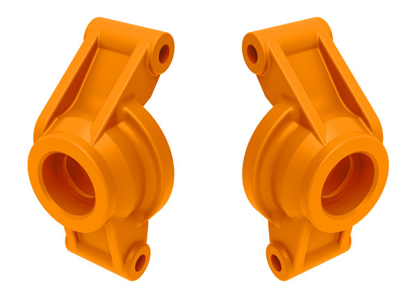 Traxxas TRX10752-ORNG - Carriers, stub axle (orange) (rear) (left & right)