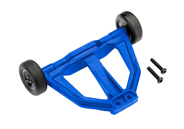 Traxxas TRX10776-BLUE - Wheelie bar (assembled) BLUE