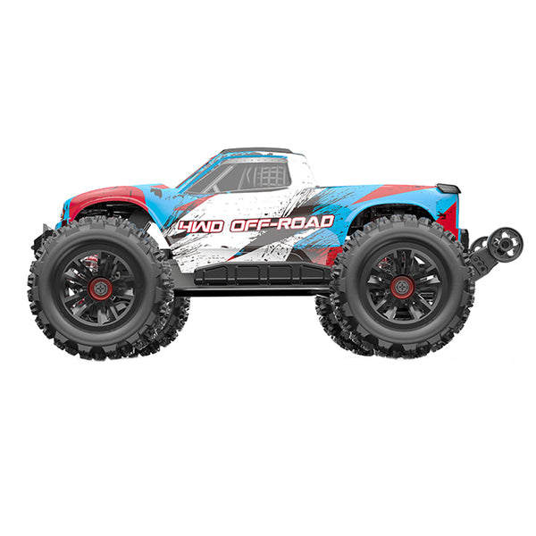 MJX Hyper GO - 16208 1/16 4WD Brushless Off Road Truck - Blauw