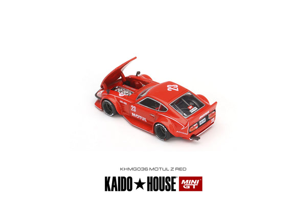 KAIDO HOUSE X MINI GT 036 - Datsun KAIDO Fairlady Z MOTUL Z V2