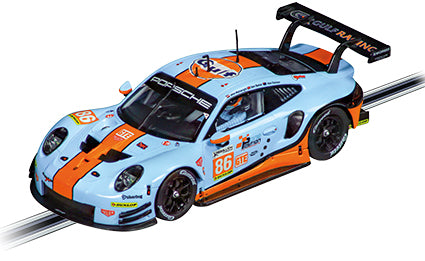 Carrera Digital 132 32109 - Porsche 911 RSR "Gulf Racing, Mike Wainwright, No.86", Silverstone 2018