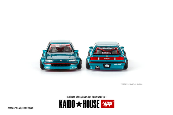 KAIDO HOUSE X MINI GT 126 - Honda Civic (EF) Kaido Works V1