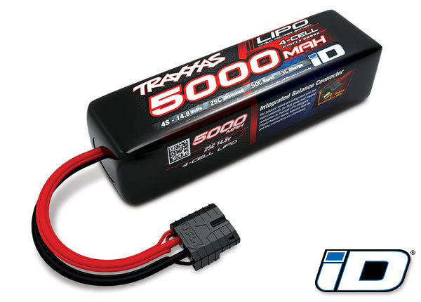 Traxxas TRX2889X - Power Cell LiPo 5000mAh 14.8V 4S 25C (replaces 2888X)