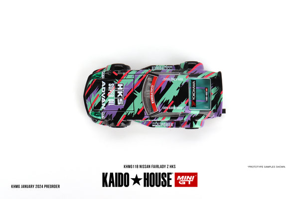 KAIDO HOUSE X MINI GT 118 - Nissan Fairlady Z HKS