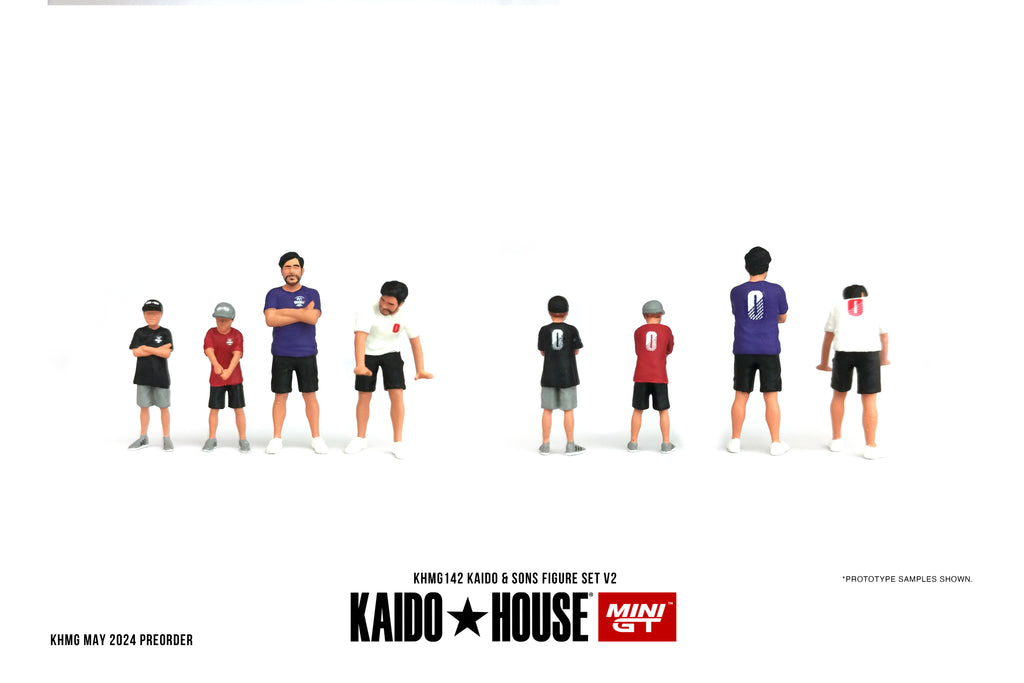 KAIDO HOUSE X MINI GT 142 - 1/64 Figurine: Kaido & Sons V2