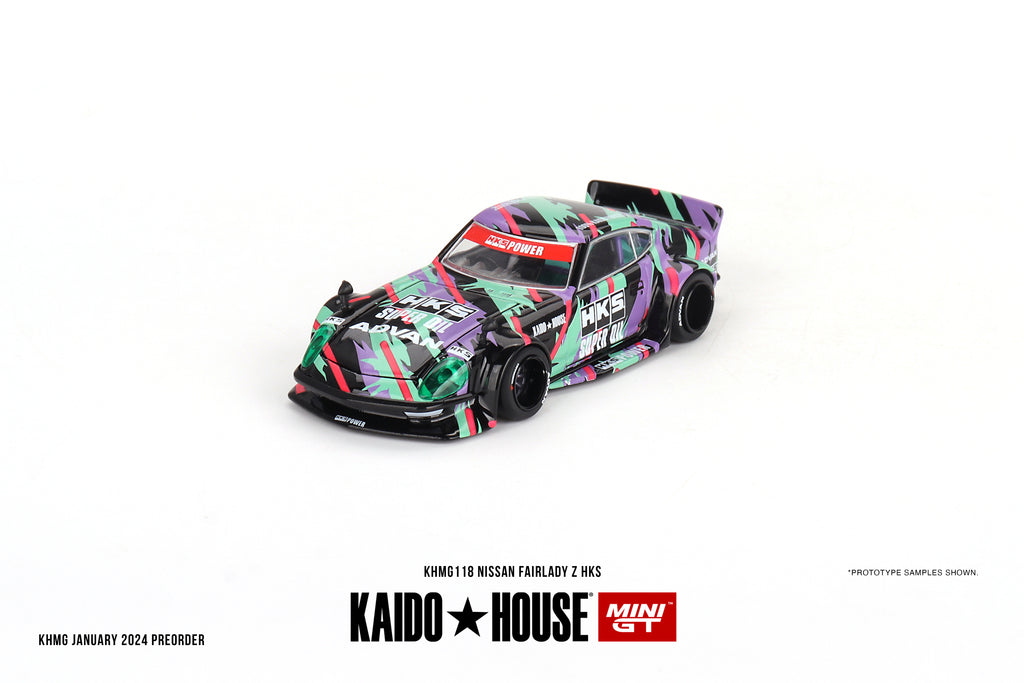 KAIDO HOUSE X MINI GT 118 - Nissan Fairlady Z HKS