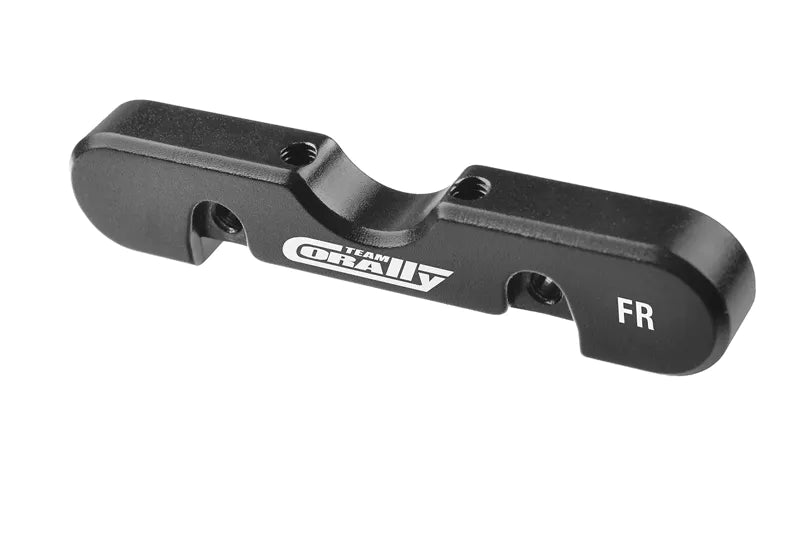 Team Corally C-00180-872 - Suspension Arm Mount HD - FR-RE - 8mm - Aluminum - Black - 1 pc