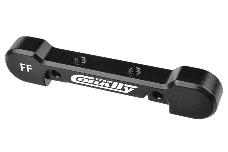 Team Corally C-00180-874 -Suspension Arm Mount HD - FR-FR - 8mm - Aluminum - Black - 1 pc