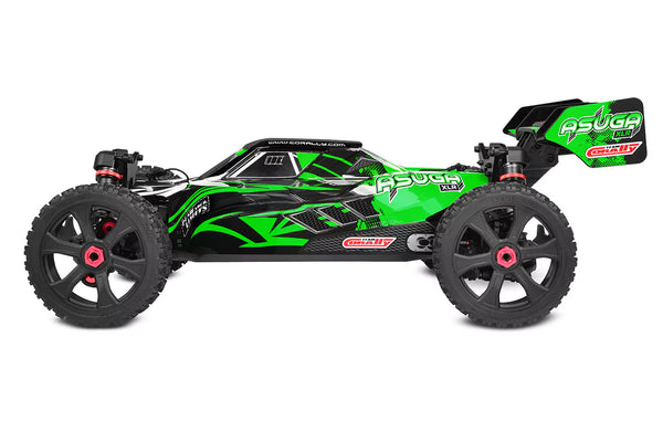 Team Corally ASUGA XLR - Brushless 6s XL Buggy RTR  - Groen