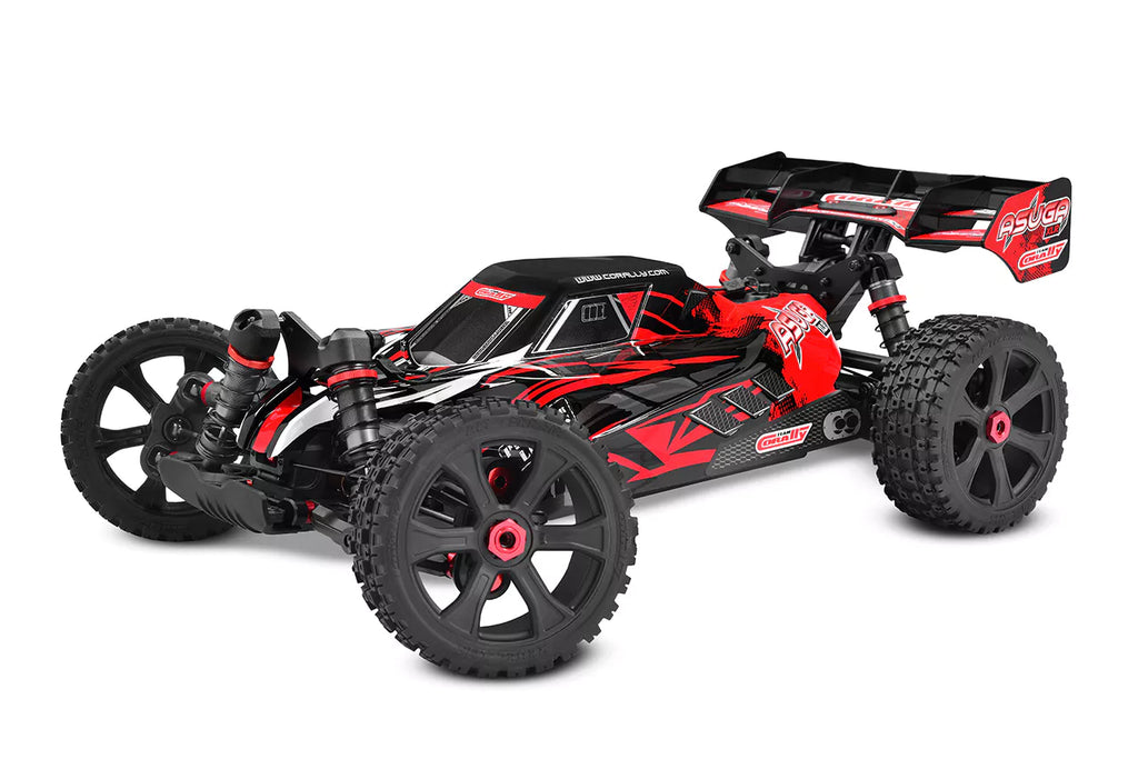 Team Corally ASUGA XLR - Brushless 6s XL Buggy RTR  - Rood