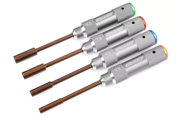 Team Corally - Factory Pro Tool - Hardened Tip - Alu Grip - Nut M3 5.5mm