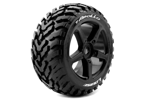 Louise RC - T-APOLLO - - Zwart - 0-Offset - Hex 17mm - L-T3252SB