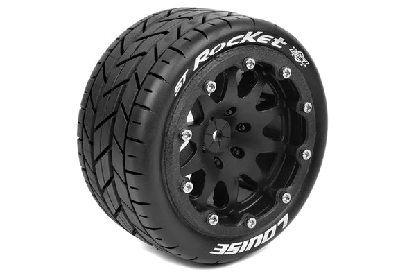 Louise MFT ST-ROCKET - 1/10 Stadium Truck - Zwart - 1/2-Offset - 14mm hex