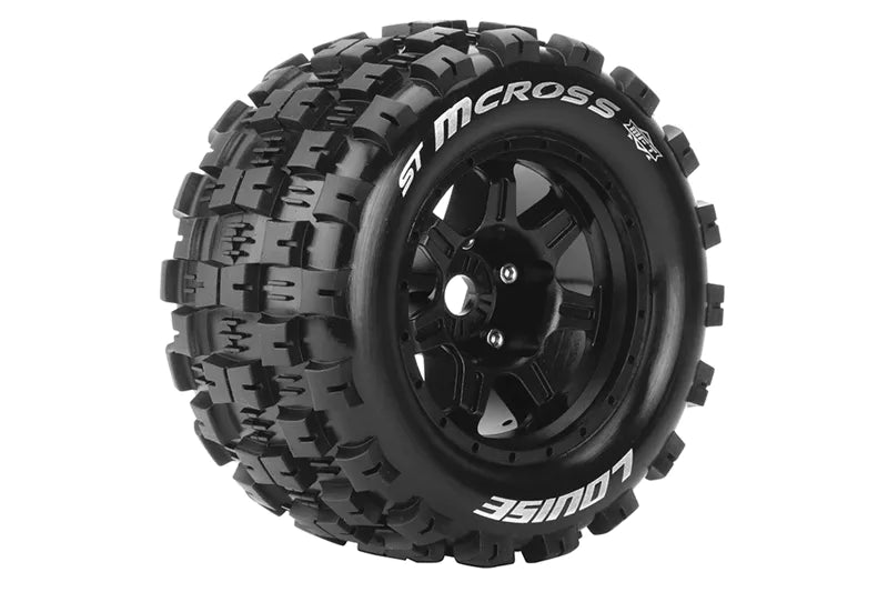 Louise RC L-T3327BH - MFT - ST-MCross - 1/8 STADIUM TRUCK - 1/2-Offset - Hex 17mm - Black