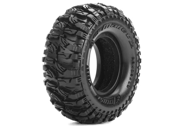 Louise RC - CR-Mallet - 1-18/1-24 Crawler Tires - Super Soft - for 1.0 Wheels - L-T3367VI