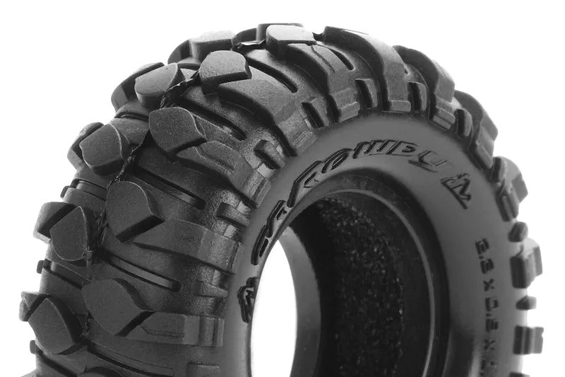 Louise RC - CR-Rowdy - 1-18/1-24 Crawler Tires - Super Soft - for 1.0 Wheels - L-T3368VI