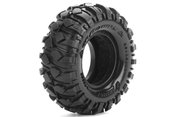 Louise RC - CR-Rowdy - 1-18/1-24 Crawler Tires - Super Soft - for 1.0 Wheels - L-T3368VI