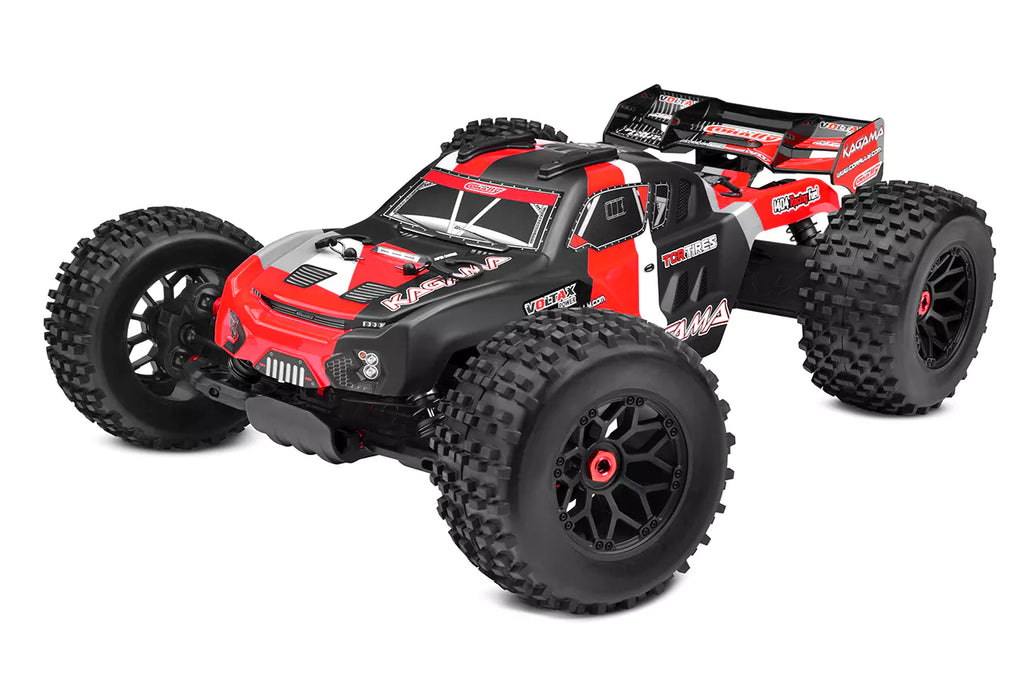 Team Corally KAGAMA - Brushless XP 6s Monster Truck RTR (rood)