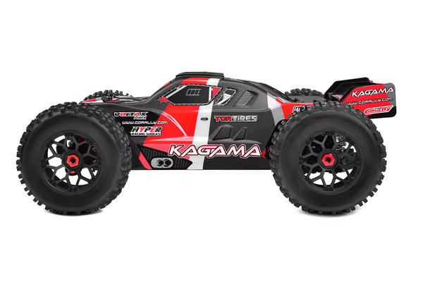 Team Corally KAGAMA - Brushless XP 6s Monster Truck RTR (rood)