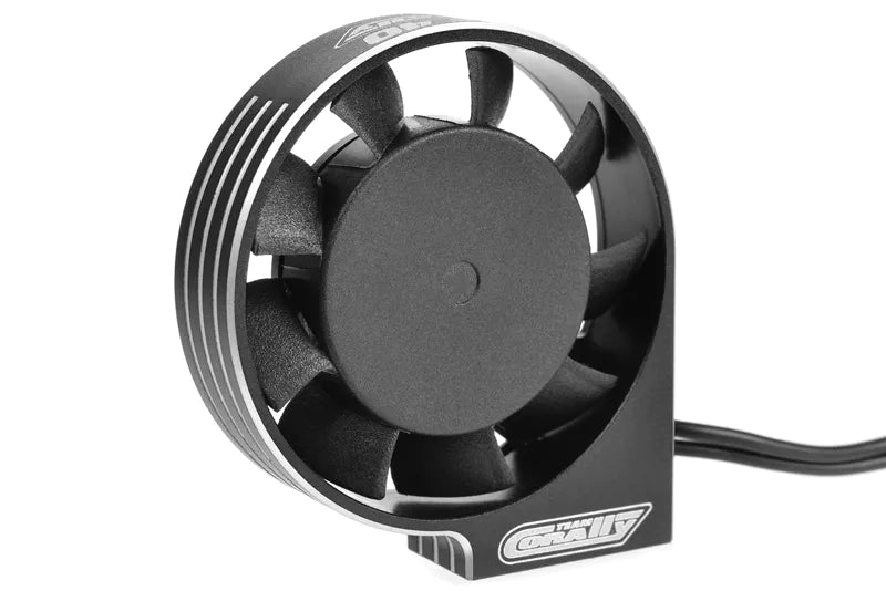 Team Corally - Ultra High Speed Cooling Fan XF-40 w/BEC connector - 40mm - Black - Silver