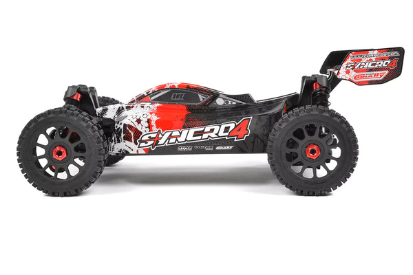 Team Corally SYNCRO-4 - Brushless 4S Buggy RTR (rood)