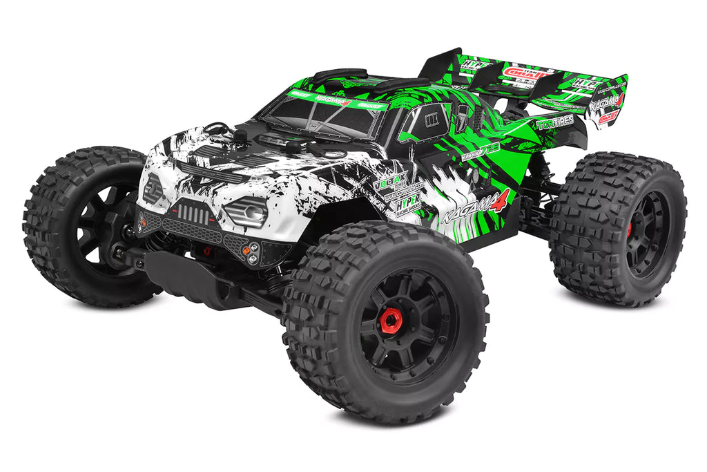 Team Corally Kagama-4 - Brushless 4S Monster Truck RTR (groen)