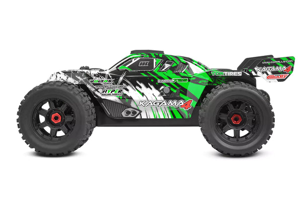 Team Corally Kagama-4 - Brushless 4S Monster Truck RTR (groen)