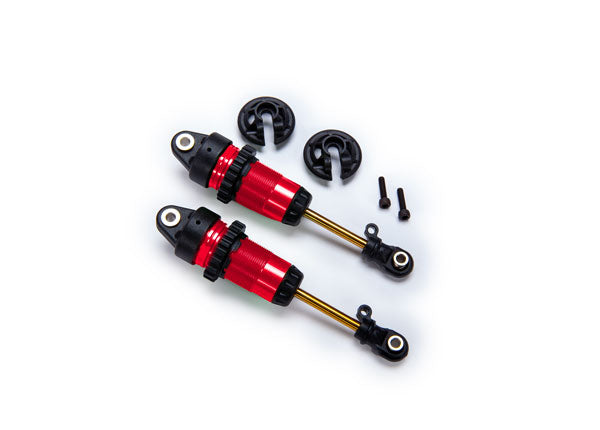 Traxxas TRX7461-RED - Shocks, GTR long red-anodized