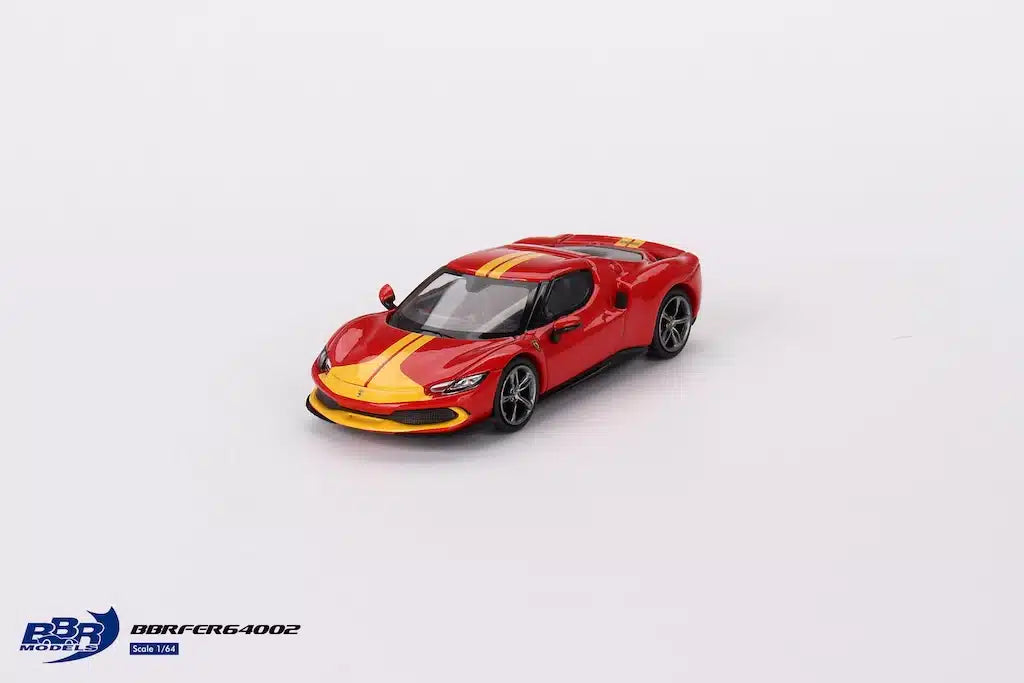 MINI GT / BBR - Ferrari 296 GTB Assetto Fiorano corsa rood