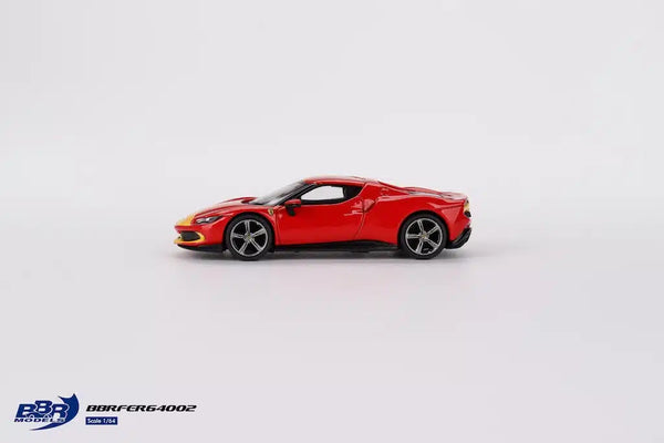 MINI GT / BBR - Ferrari 296 GTB Assetto Fiorano corsa rood