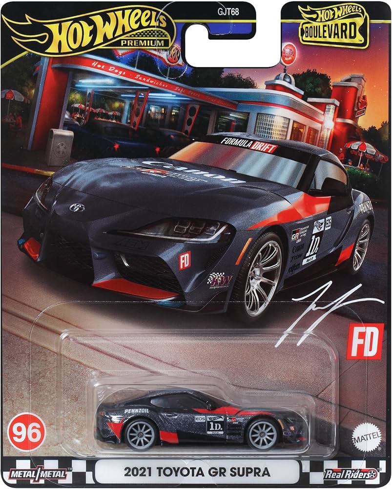 Hot Wheels Premium Boulevard - '2021 Toyota GR Supra (96)