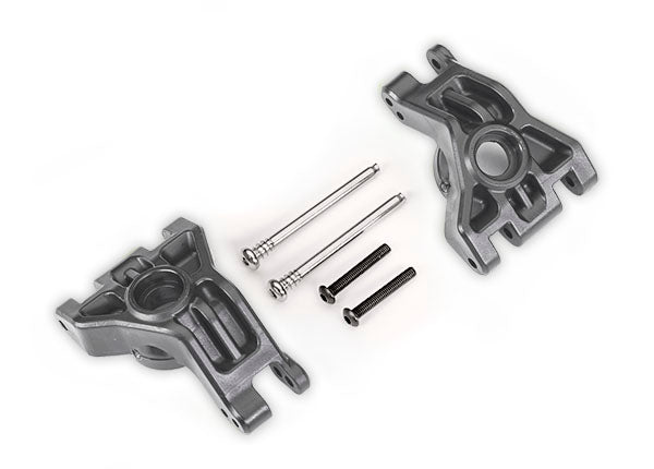 Traxxas TRX9050-GRAY - Carriers, stub axle, rear, extreme heavy duty, gray (left & right)