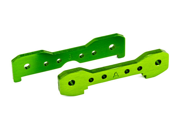 Traxxas TRX9527G - TIE BARS, FRONT, 6061-T6 ALUMINUM (GREEN-ANODIZED)