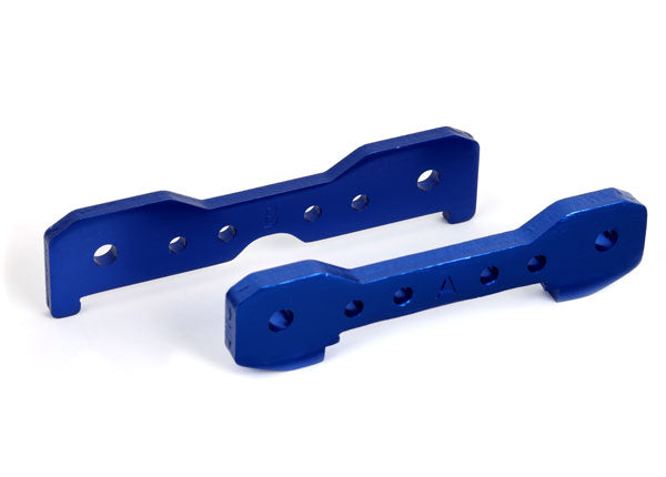 Traxxas TRX9527 - Tie bars, front, 6061-T6 aluminum (blue-anodized)