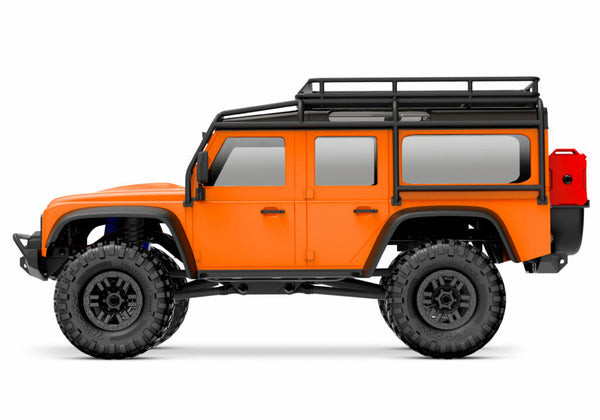 Traxxas TRX-4M Land Rover Defender 4WD Crawler  - Oranje