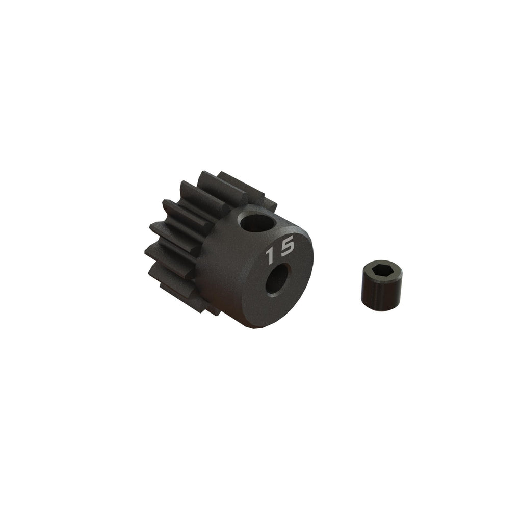 ARRMA ARA311077 - 15T 0.8MOD STEEL PINION GEAR (3.175 mm)