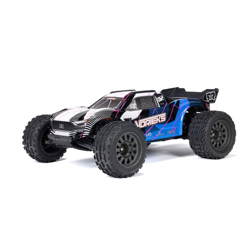 Arrma VORTEKS 2WD Stadium Truck RTR - Blauw (Excl. Accu & Lader)