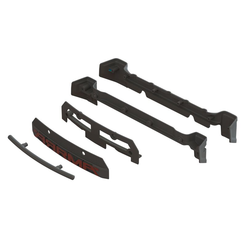 ARRMA ARA320742 - BODY GRILLE AND REAR SUPPORT SET