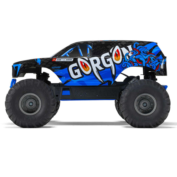 Arrma Gorgon 4x2 Mega Monster Truck RTR (Zonder Accu & Lader) - Blauw