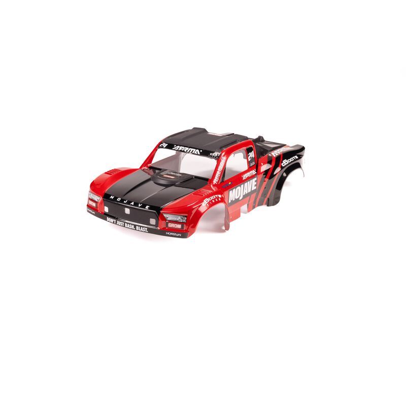 ARRMA ARA412008 - MOJAVE GROM Body, Red/Black