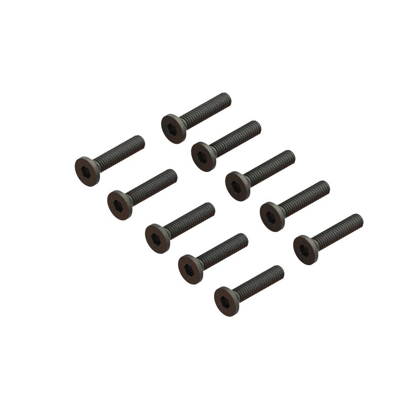 ARRMA ARA702017 - Flat Head Screw M2.5x12mm (10)