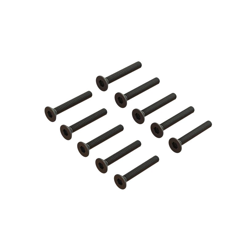 ARRMA ARA702018 - Flat Head Screw M1.6x12mm (10)