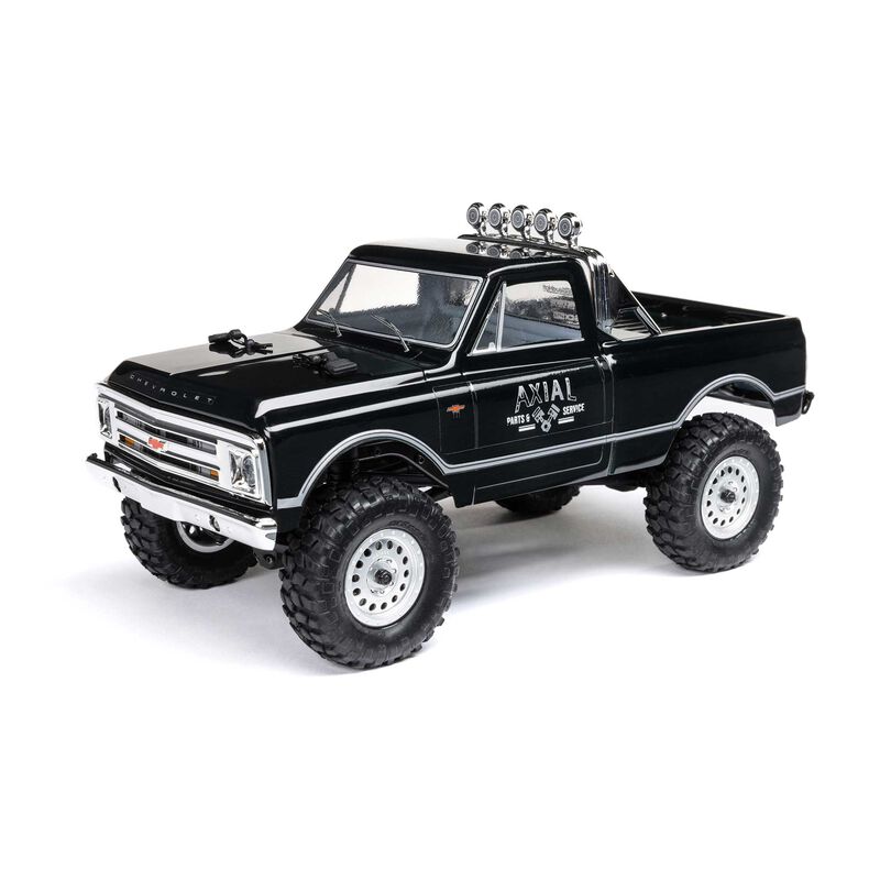 Axial SCX24 1/24 1967 Chevrolet C10 4WD Brushed Truck RTR - Zwart