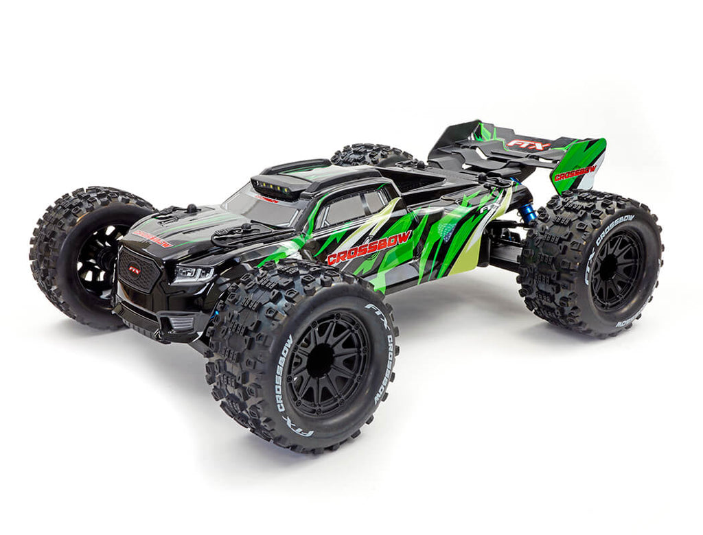 FTX Crossbow 1/10 Brushless Truggy Truck RTR – Groen (incl. accu & lader)